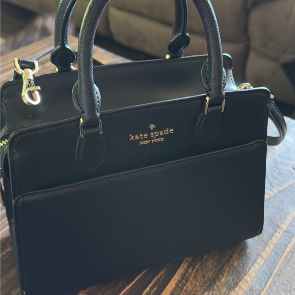Kate Spade Black Leather Handbag